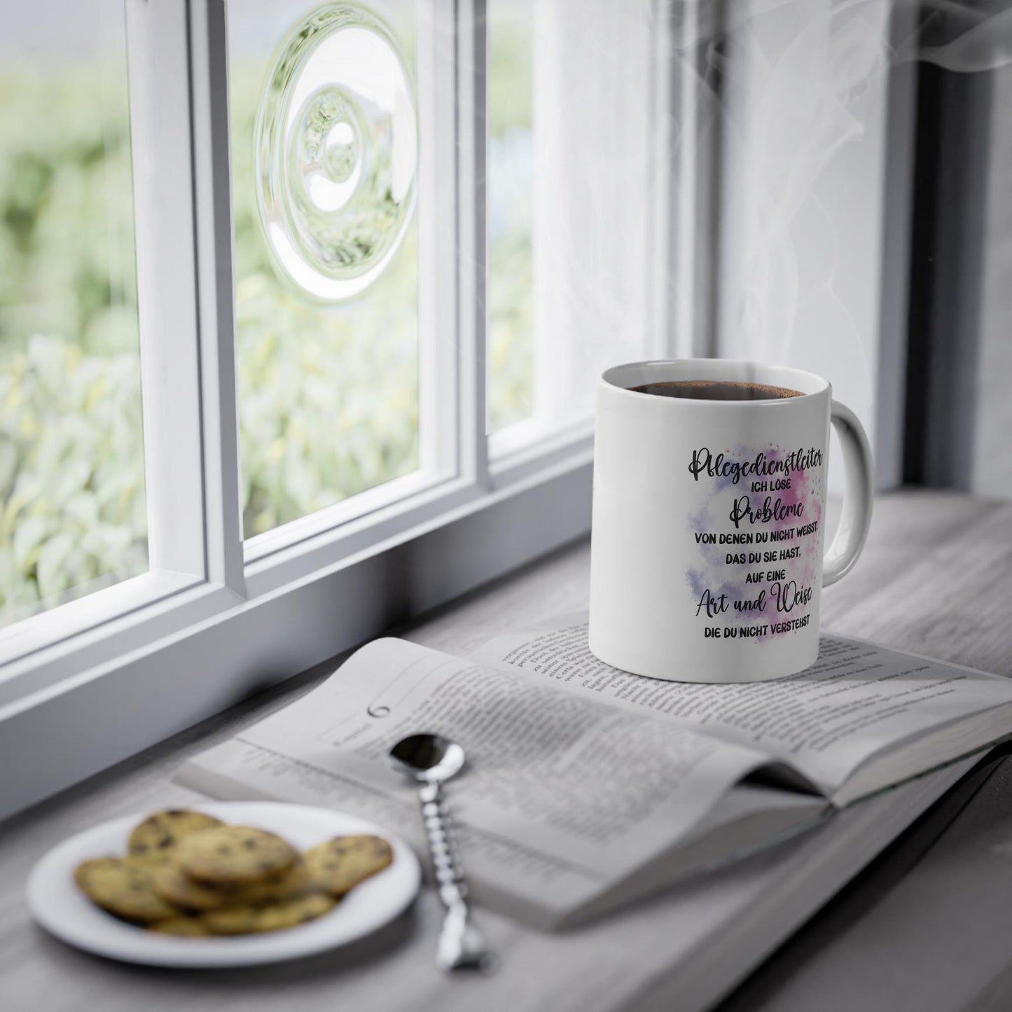 Personalisierbare Pflegedienstleiter Tasse | Cheftasse | Bürotasse | Kollegen Geschenk | Schöner Spruch – . Handgefertigte, personalisierte Produkte von kreativ-multifaktur.com – Kreative Geschenkideen.