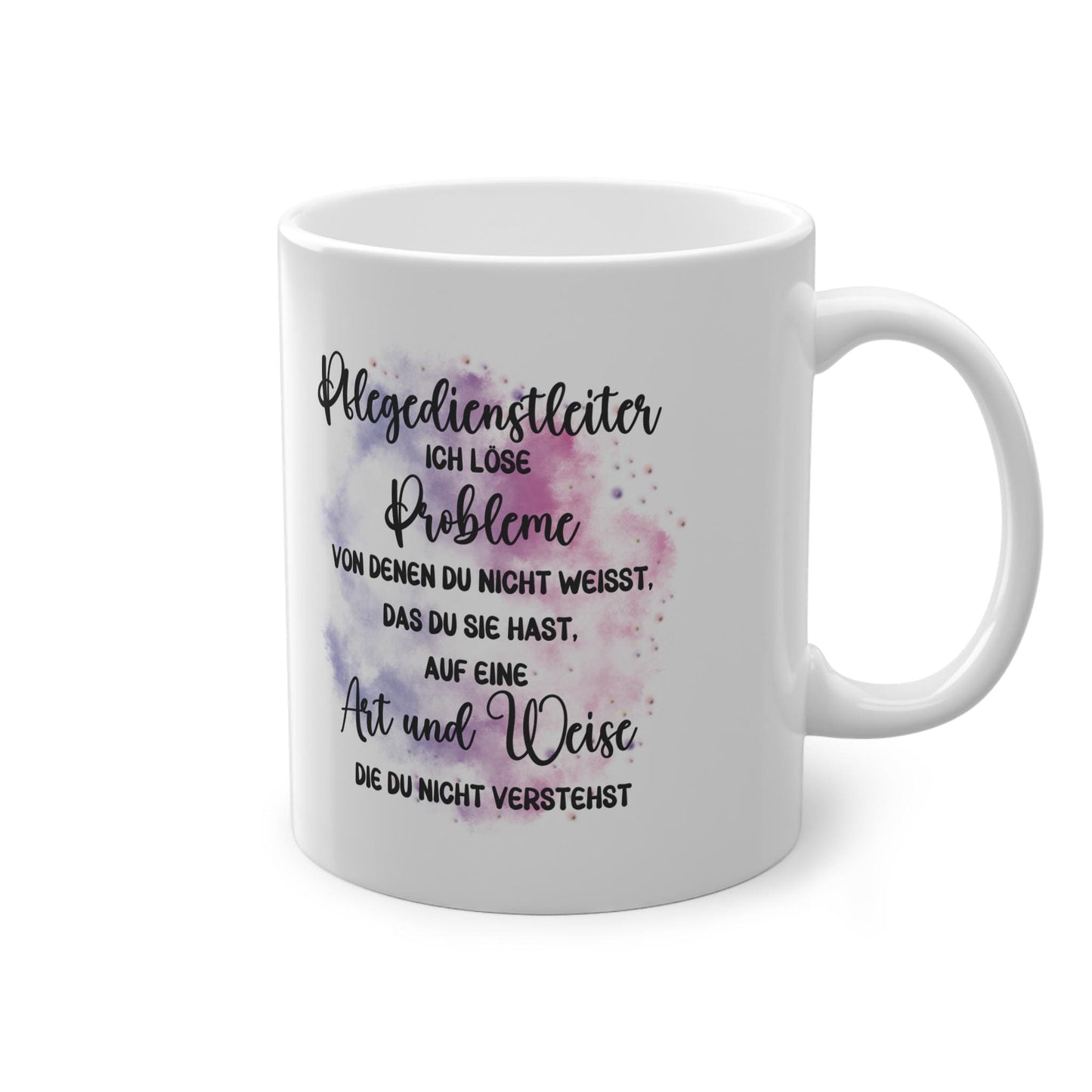 Personalisierbare Pflegedienstleiter Tasse | Cheftasse | Bürotasse | Kollegen Geschenk | Schöner Spruch – . Handgefertigte, personalisierte Produkte von kreativ-multifaktur.com – Kreative Geschenkideen.