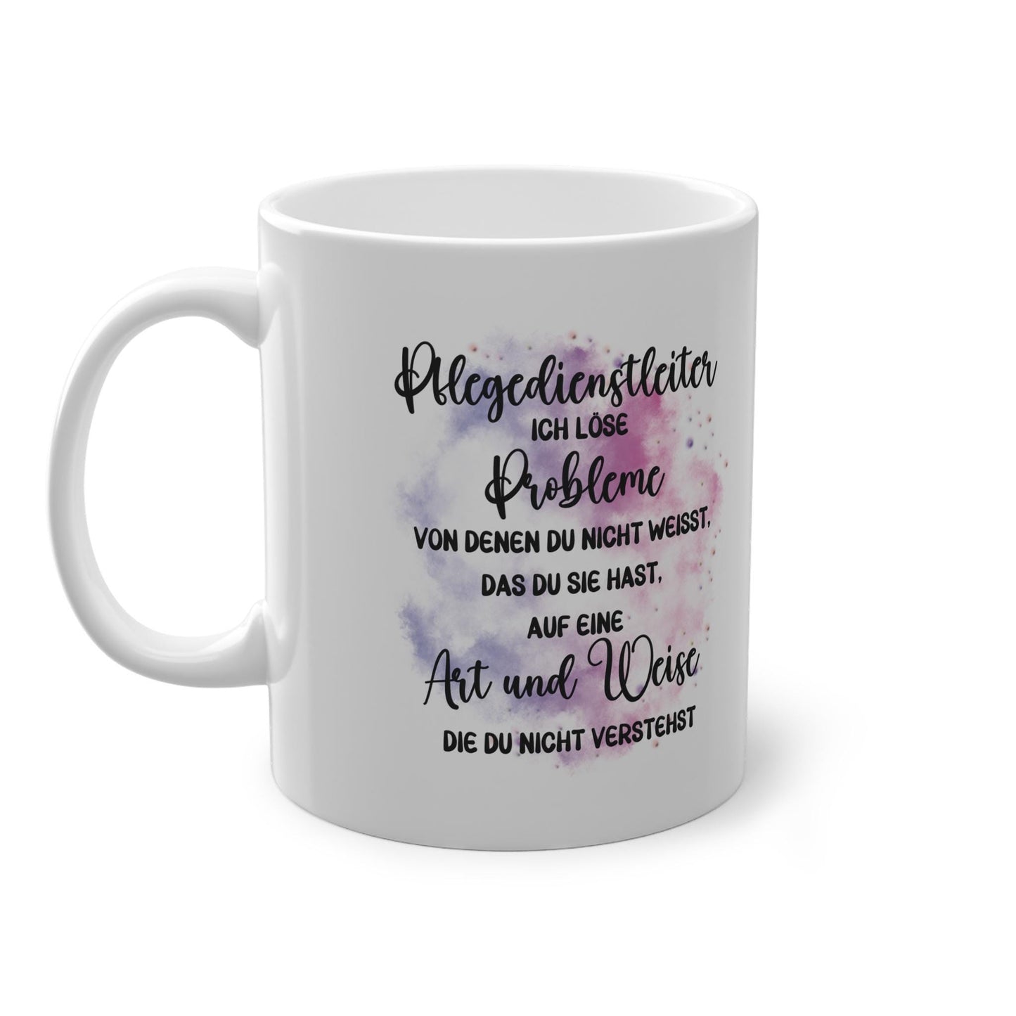Personalisierbare Pflegedienstleiter Tasse | Cheftasse | Bürotasse | Kollegen Geschenk | Schöner Spruch – . Handgefertigte, personalisierte Produkte von kreativ-multifaktur.com – Kreative Geschenkideen.